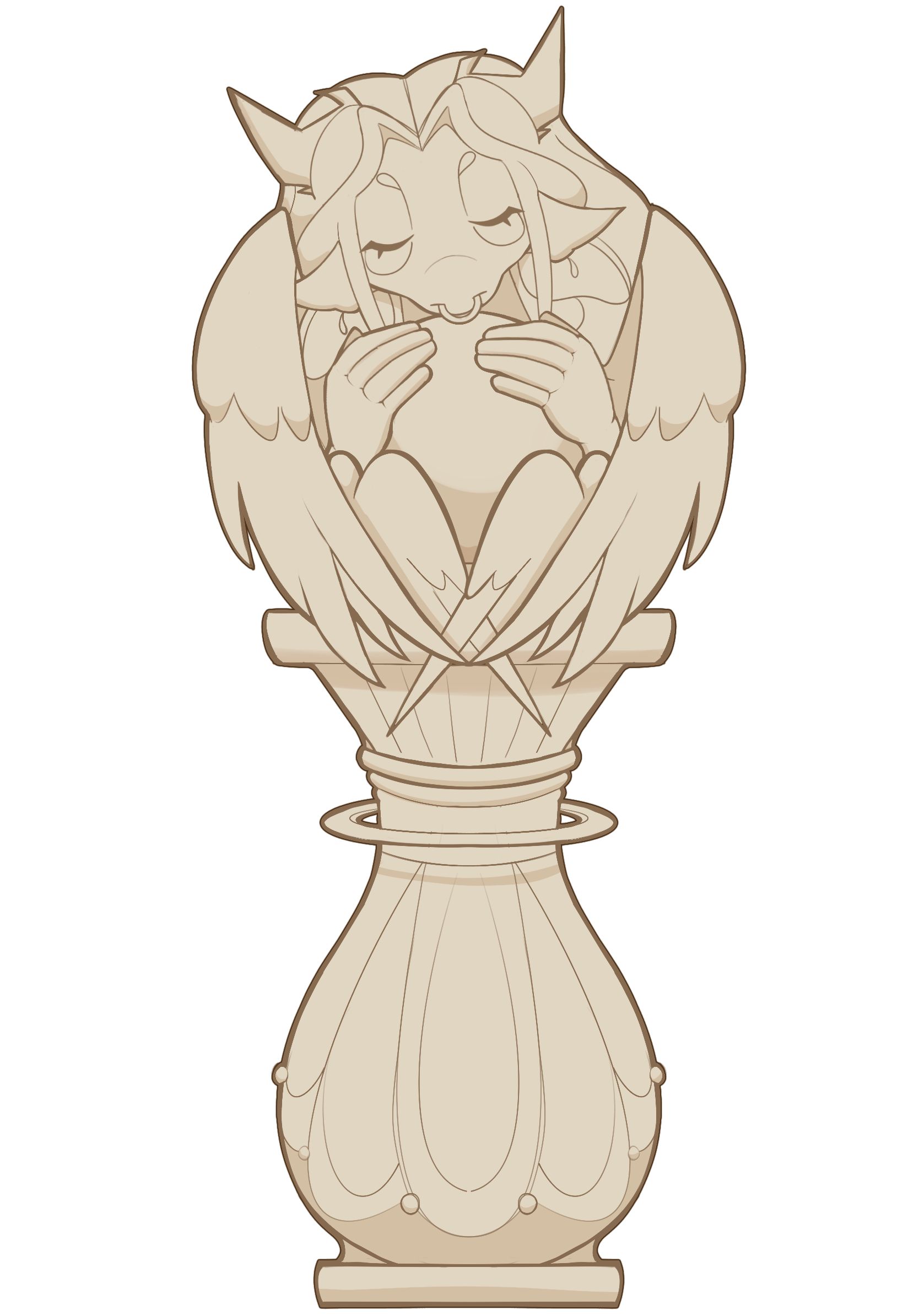 Statue of Orchid